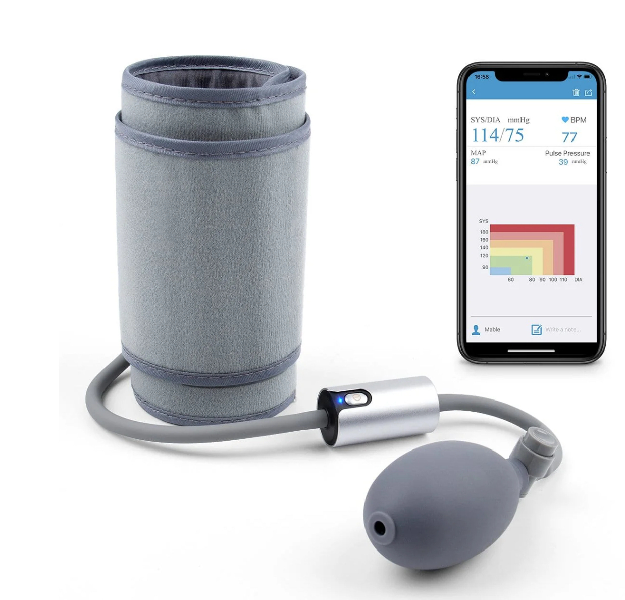 Bild von Viatom AirBP Bluetooth Oberarm-Blutdruckmessgerät